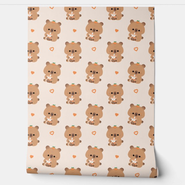 Capybara Wallpaper (Unrolling)