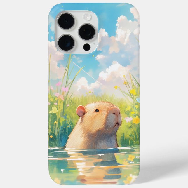 Capybara Water Baby Case-Mate iPhone Case (Back)