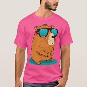 Capybara with sunglasses 6 T-Shirt