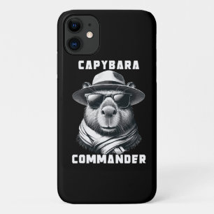 Capybara With Sunglasses Capy Commander Case-Mate iPhone Case