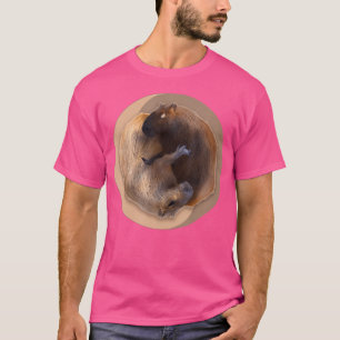 Capybara Yin Yang Tao Capybaras T-Shirt