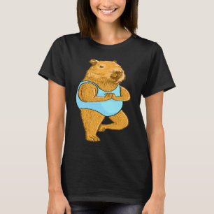 Capybara Yoga poses Meditation Workout exercises g T-Shirt