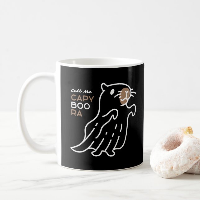 Capyboora Coffee Mug (With Donut)