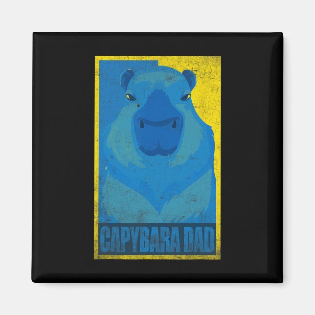 Capyra Dad Hope Ukraine  Magnet (Front)