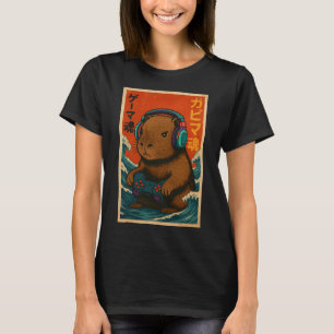 Capyra Funny Video Games Capyra Gamers Kids Teen B T-Shirt