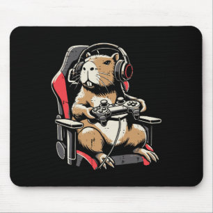 Capyra Gaming Chair Headphones Gamer Capy Men Boys Mouse Pad