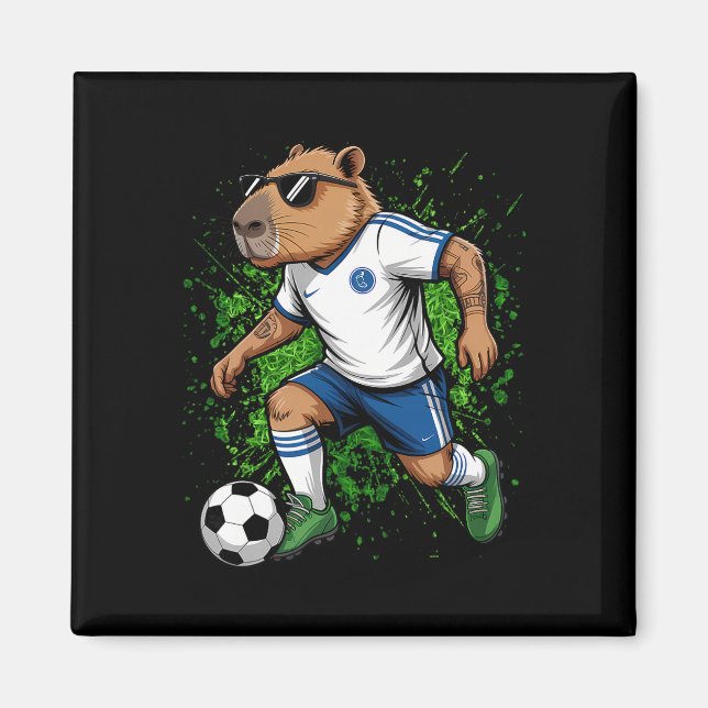Capyra Sport - Soccer Player  Magnet (Front)