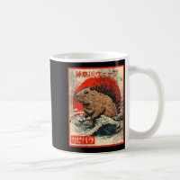 Capyzilla _ Kanagwa Wave Japan _ Cool Rodent Capyb
