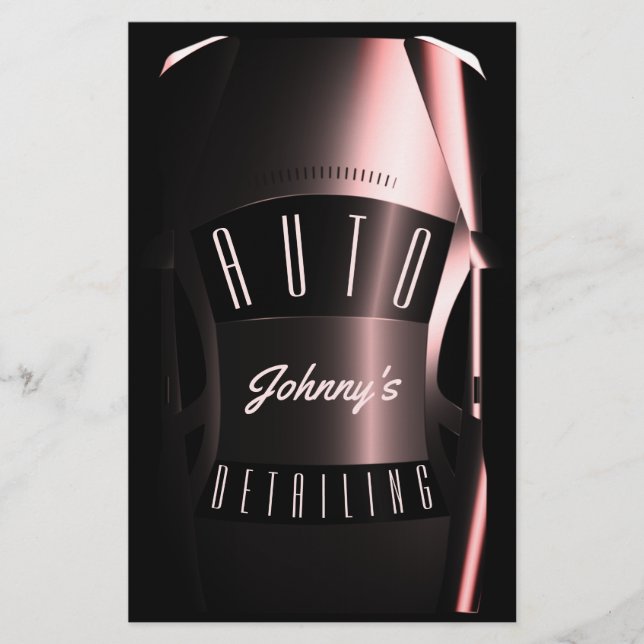 Car above cover  flyer (Front)