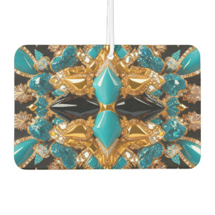 Car Air Fresheners with Bahamian Colours Design