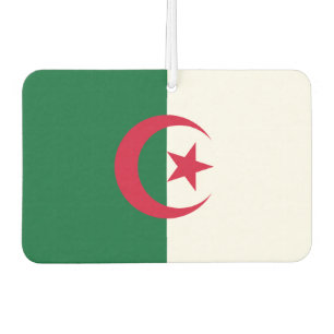Car Air Fresheners with Flag of Algeria