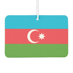 Car Air Fresheners with Flag of Azerbaijan