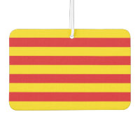 Car Air Fresheners with Flag of Catalonia