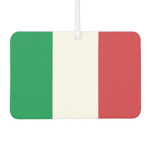 Car Air Fresheners with Flag of Italy
