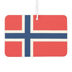 Car Air Fresheners with Flag of Norway
