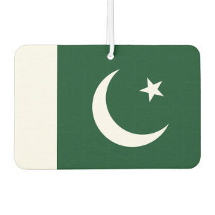 Car Air Fresheners with Flag of Pakistan
