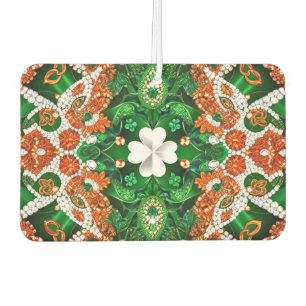 Car Air Fresheners with Irish Colours Design