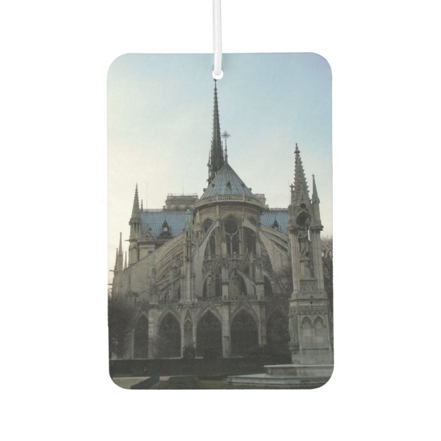 Car Air Fresheners with Notre Dame (Front)