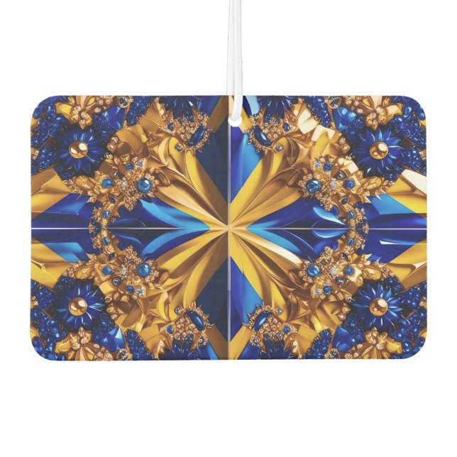 Car Air Fresheners with Sweden Colours (Front)