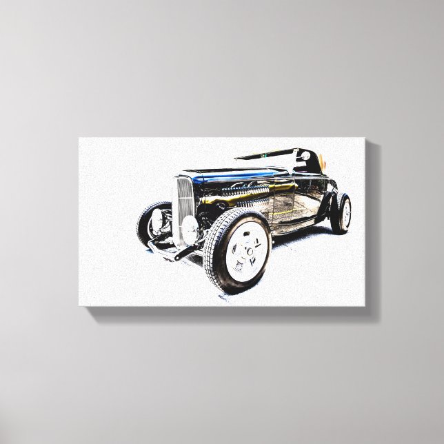 Car Art Canvas Print / Home and Office Decor (Front)