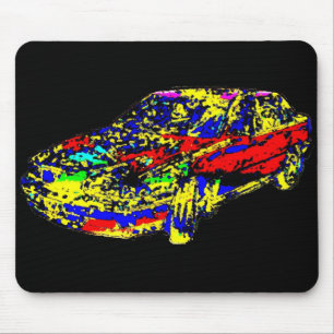 Car Art Mouse Pad