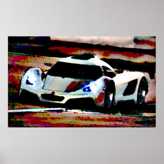 Car Art Poster