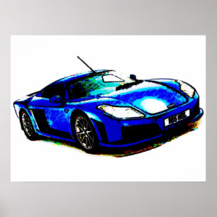 Car Art Poster