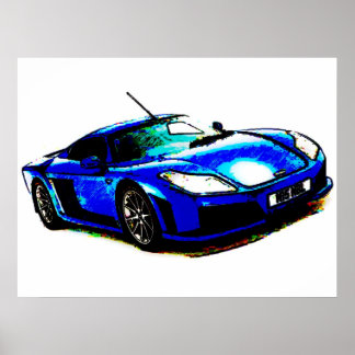 Car Art Poster