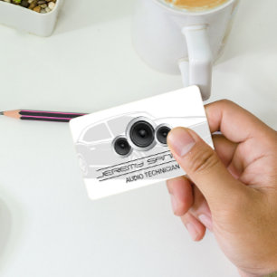 Car Audio   Speakers  Business Card