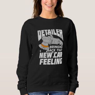 Car Auto Detailing Design for an Automotive Detail Sweatshirt