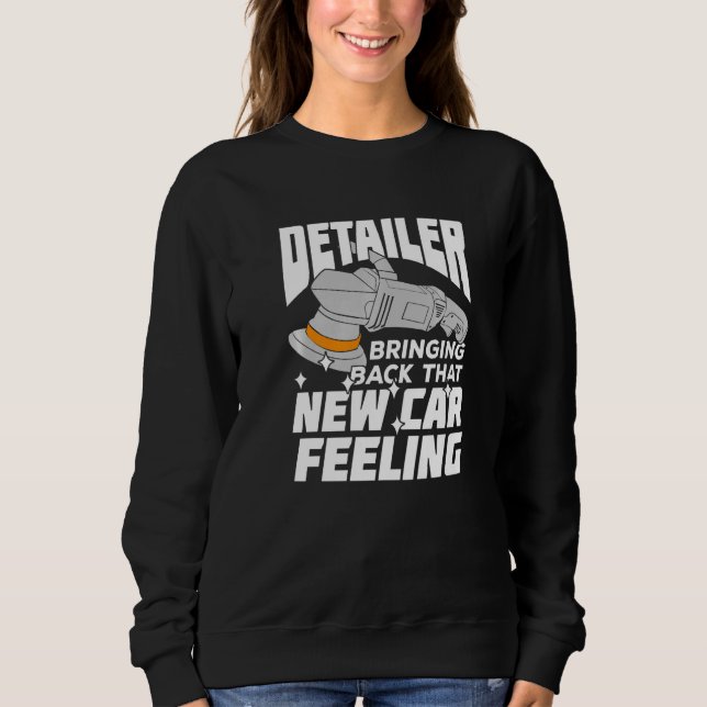 Car Auto Detailing Design for an Automotive Detail Sweatshirt (Front)