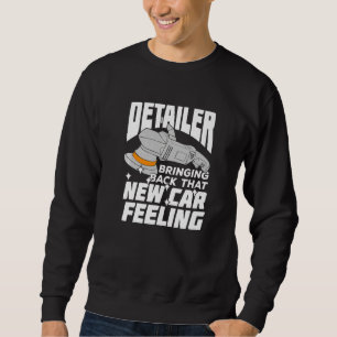 Car Auto Detailing Design for an Automotive Detail Sweatshirt
