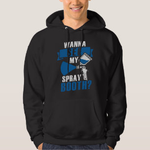 Car Auto Painter Painting  Spray Booth Hoodie