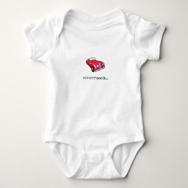 Car Baby Bodysuit (Front)