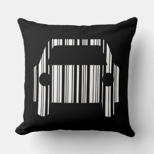 CAR BAR CODE Automobile Barcode Pattern Design Cushion
