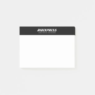 Car Business Black Post-it Notes