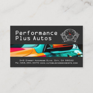 Car Care   Performance   Repair  Business Card