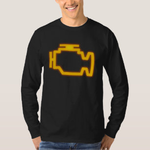 Car Check Engine Light T-Shirt