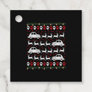 Car Christmas Favour Tags