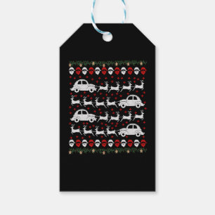 Car Christmas Gift Tags