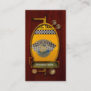 Car - City - NYC Taxi Business Card