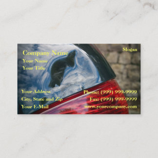 Car damage business card