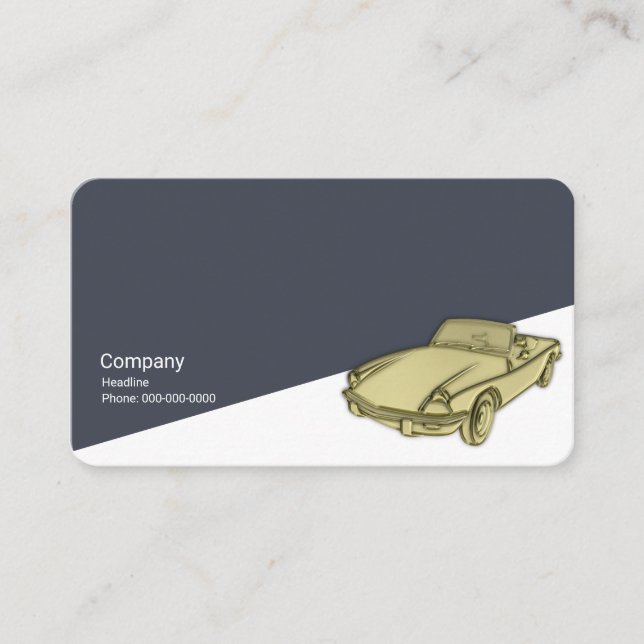 Car Dealer Business Card (Front)