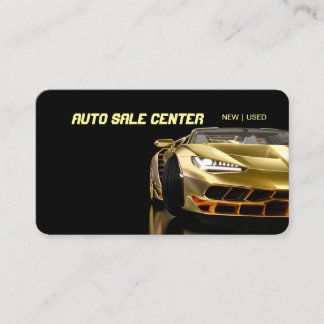 Car Dealership & Auto Sales Associate  Business Card