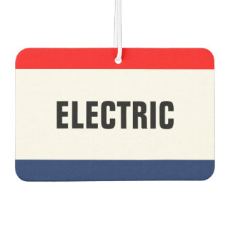 Car Dealership Electric Promotion Customisable Air Freshener
