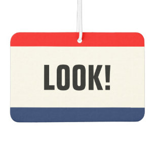 Car Dealership New Promotion Customisable Air Freshener