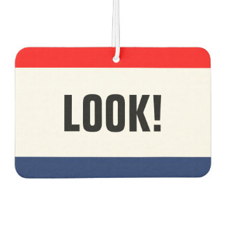 Car Dealership New Promotion Customisable Air Freshener