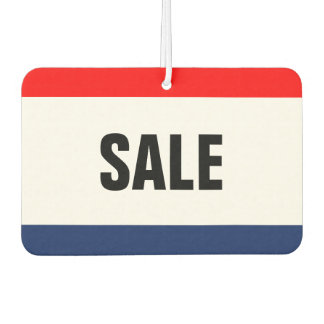 Car Dealership SALE Promotion Customisable Air Freshener