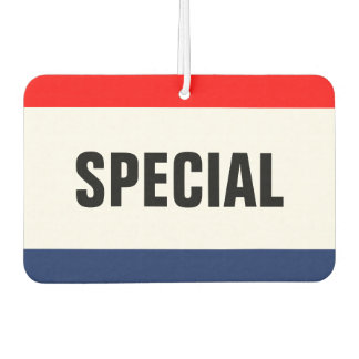 Car Dealership Special Promotion Customisable Air Freshener