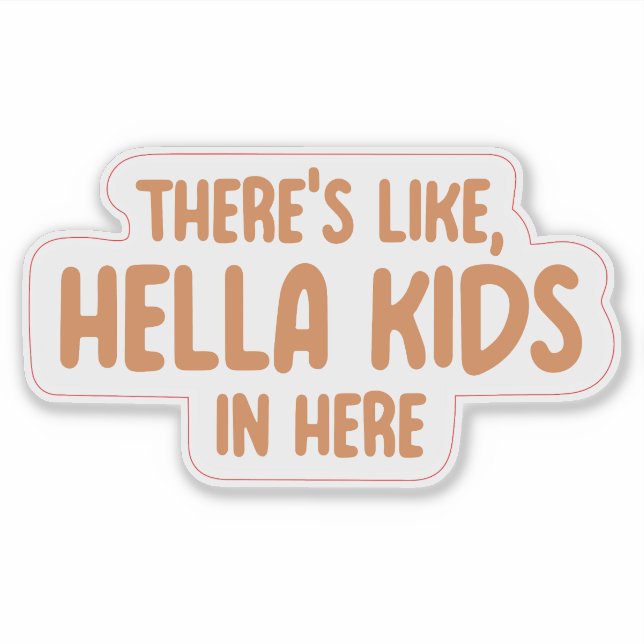 Car Decal Bumper Sticker (Front)